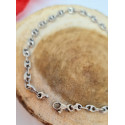 Bracelet Or Maille Grain de Café