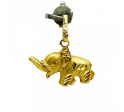 Pendentif Eléphant Or Jaune