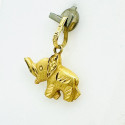 Pendentif Eléphant Or Jaune