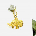 Pendentif Eléphant Or Jaune