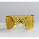 Bracelet Manchette Or Jaune