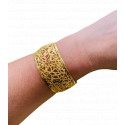 Bracelet Manchette Or Jaune