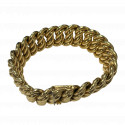 Bracelet Or Maille Américaine