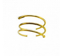 Bague Spirale Or Jaune