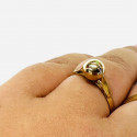 Bague Boule Or Jaune