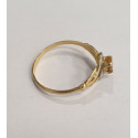 Bague Or avec Citrine