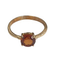 Bague Or avec Citrine