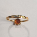 Bague Or avec Citrine