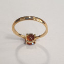 Bague Or avec Citrine