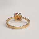 Bague Or avec Citrine