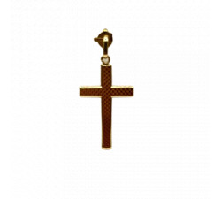 Pendentif Croix Or Jaune