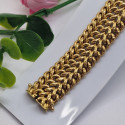 Bracelet Or Maille Américaine