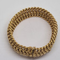 Bracelet Or Maille Américaine