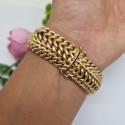 Bracelet Or Maille Américaine