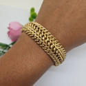 Bracelet Or Maille Américaine