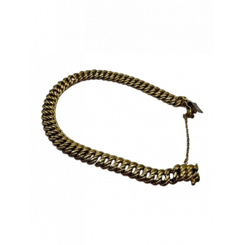 Bracelet Or Maille Américaine