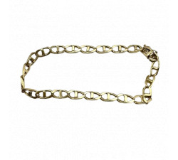 Bracelet Or Maille Marine