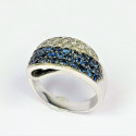 Bague Saphirs et Diamants