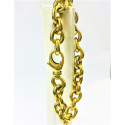 Bracelet maille Forçat Or jaune