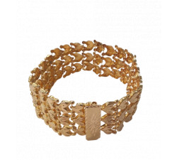 Bracelet Manchette Or Jaune