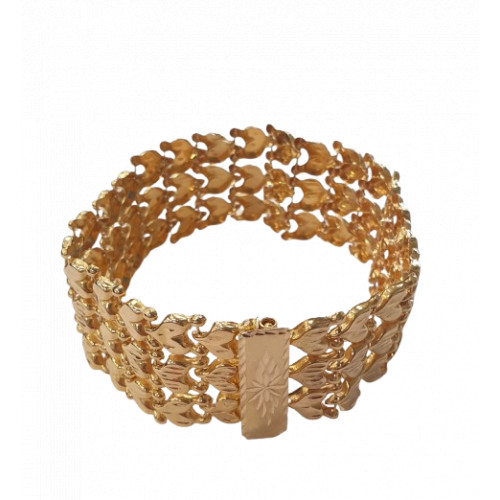 Bracelet Manchette Or Jaune