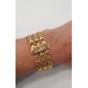 Bracelet Manchette Or Jaune