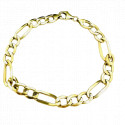 Bracelet Or Maille Figaro