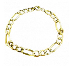 Bracelet Or Maille Figaro