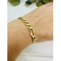 Bracelet Or Maille Figaro