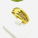 Bague Or Jaune avec Diamants