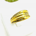 Bague Or Jaune avec Diamants