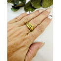 Bague Or Jaune avec Diamants