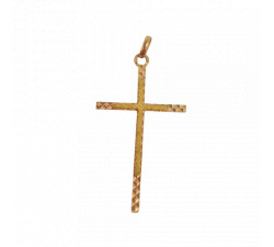 Pendentif Croix Or Jaune