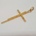 Pendentif Croix Or Jaune