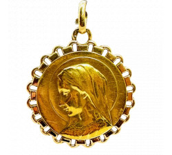 Médaille Or Vierge Marie