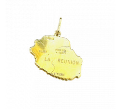 Pendentif Or Ile de la Réunion