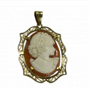 Pendentif Or Jaune avec Camée