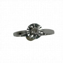 Bague Or avec Diamant Solitaire 0,15ct