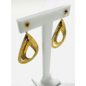 Boucles d'Oreille Pendantes Or Jaune