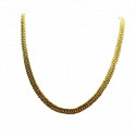 Collier Or Jaune Maille Américaine