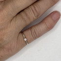 Bague Or avec Diamant Solitaire