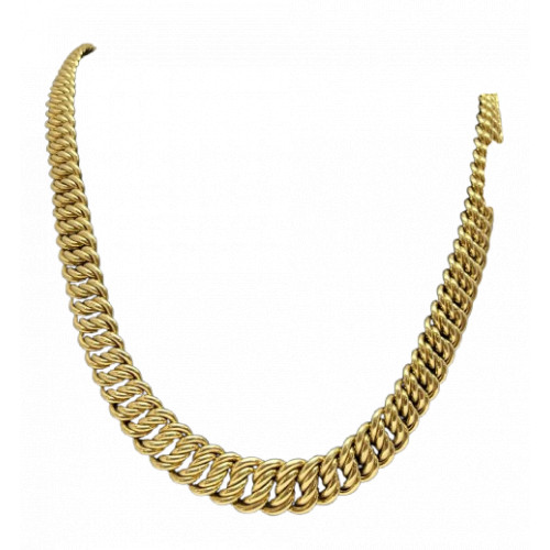 Collier Or Maille Américaine