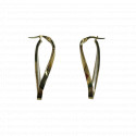 Boucles d'Oreille Pendantes Or Jaune