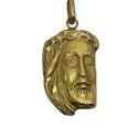 Pendentif Or Tête du Christ