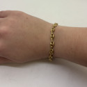 Bracelet Or Maille Marine