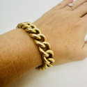 Bracelet Or Maille Gourmette