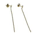 Boucles d'Oreille Pendantes Or Jaune