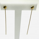 Boucles d'Oreille Pendantes Or Jaune