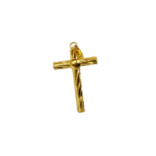 Pendentif Croix Or Jaune