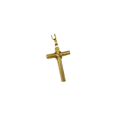 Pendentif Croix Or Jaune